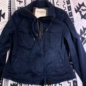 Abercrombie & Fitch Dark Blue Jacket